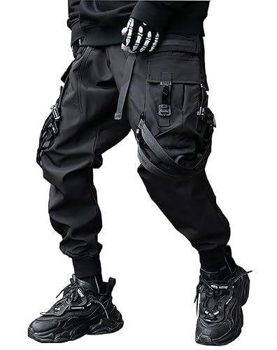 Niepce Inc Mens Streetwear Pants Ninja Pants Tech Wear Niepce Inc
