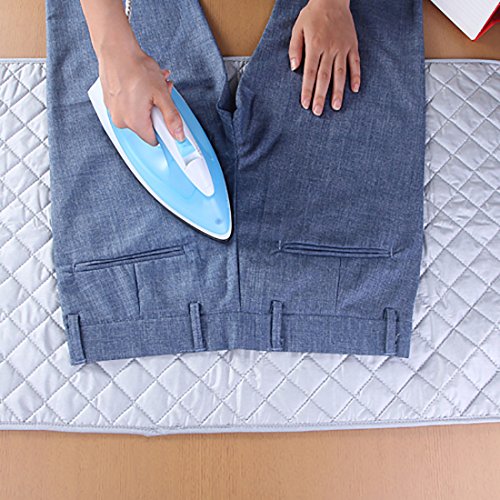 YUPPIE TONE Ironing Blanket Mat Laundry Pad Portable Folding Cotton Ironing Blanket 60 x 120 cm