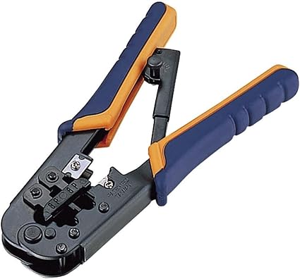 Amazon エレコム ラチェットタイプrj45コネクタかしめ工具 Ld Kktr エレコム Lanケーブル 通販