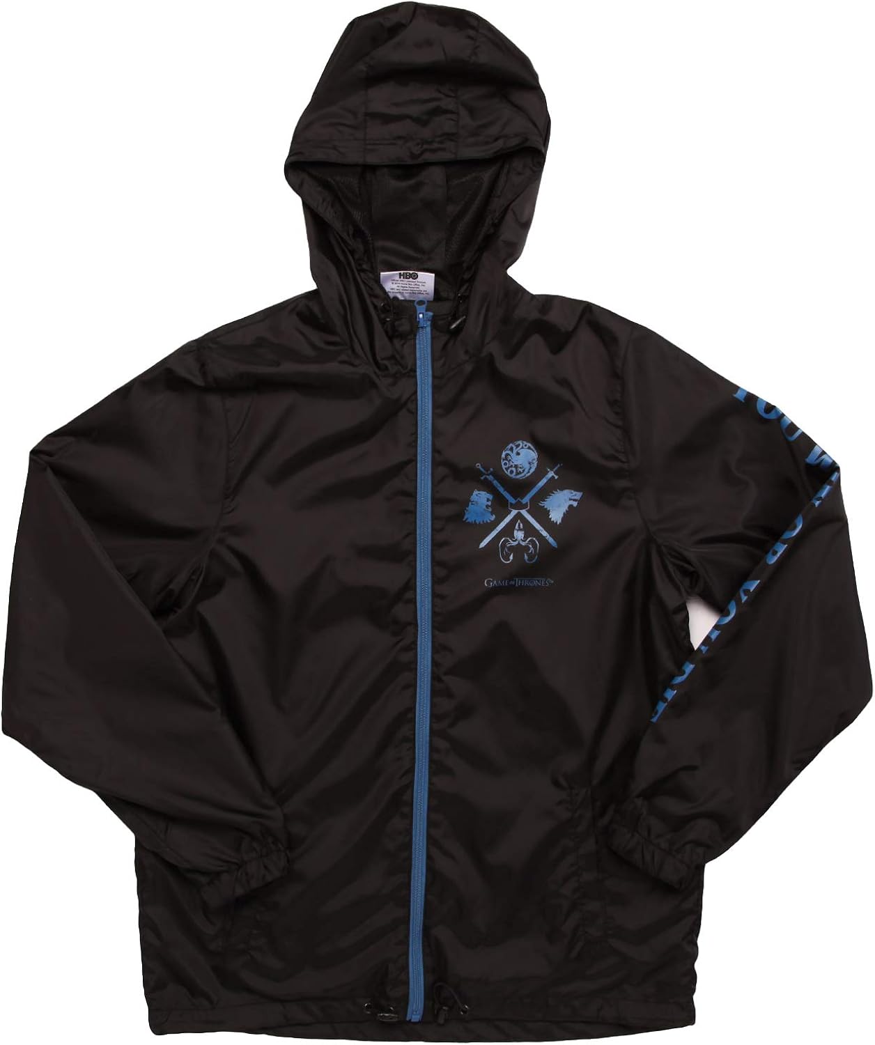 Game Of Thrones Adult Windbreaker Jacket At Amazon Men S Clothing Store