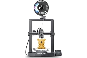 COMGROW Creality Ender 3 V3 KE 3D Printer, 500mm/s Printing Speed with CR Touch Auto Leveling Sprite Direct Extruder Supports 300℃, Dual Fans and X-axis Linear Rail Build Volume 8.66 * 8.66 * 9.44 inch