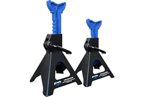 LIFTING TOOLS ANTPOWER ANTPOWER Jack Stands 3 Ton (6,000 LBs) Heavy Duty Car Jacks Stand,11.2"-16.8" Adjustable Height for Lifting Automotive Small SUV, Pickup 1 Pair