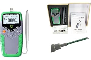 HFBTE TD8620 Permanent Magnet Gauss Meter Tesla Meter Gaussmeter with Class 2 Accuracy Surface Magnetic Field Tester