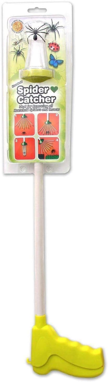 Spider Catcher Clamshell - Green Insect Bug Trapper Remover