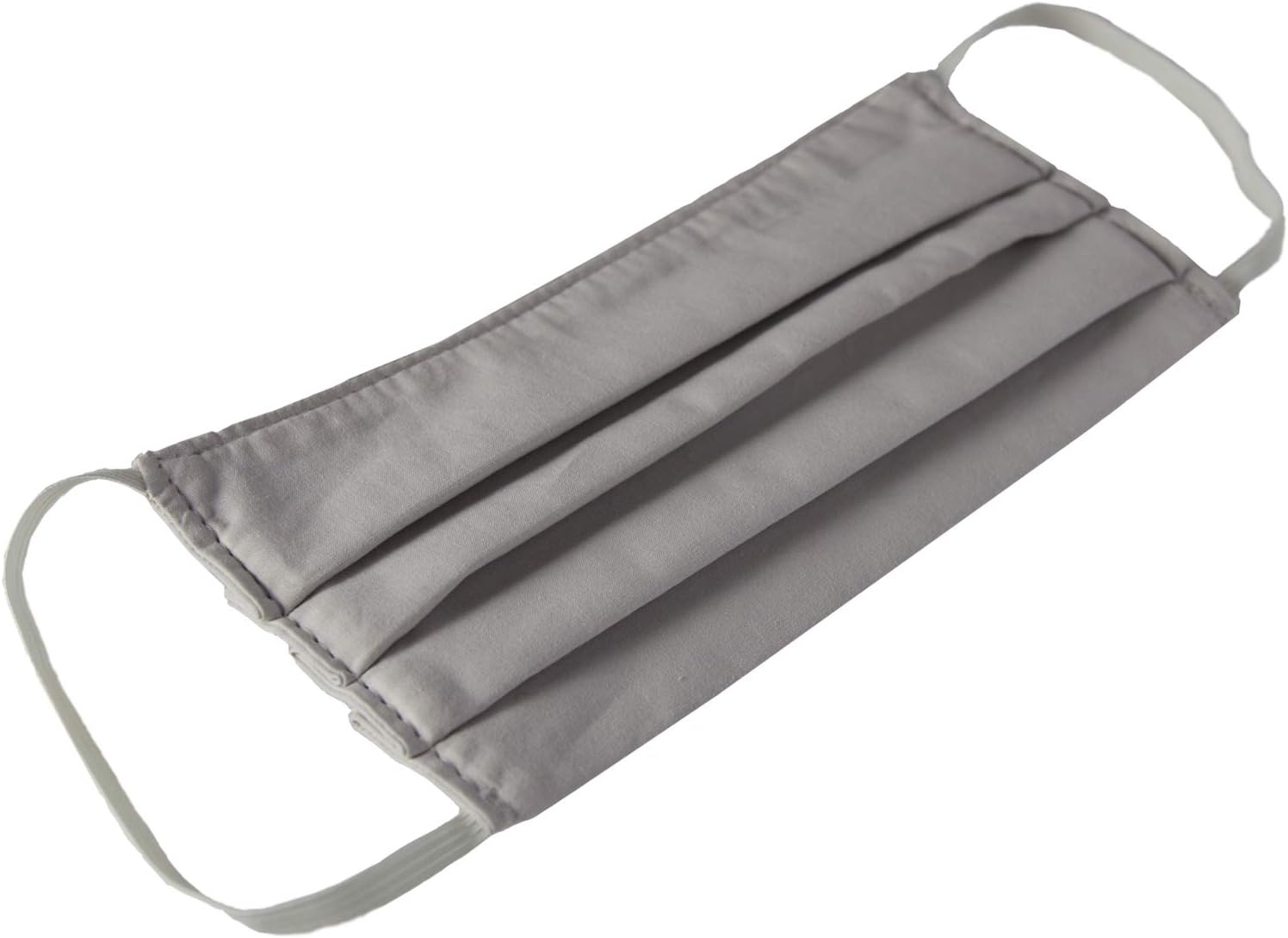 Washable Cotton and Reusable Face Covering (Earloop) - (Pack of 3) (Grey)
