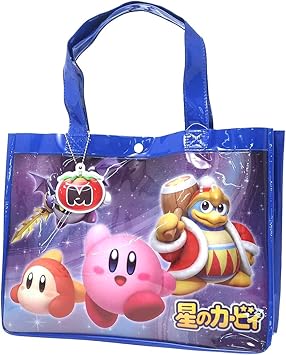 Amazon プールバッグ 男子 キャラクター ビニール ボストンバッグ ビーチバッグ 男の子 園児 低学年 Pz Bry15 星のカービィ プラスワン プールバッグ
