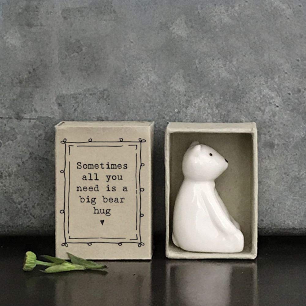 East of India: Porcelain Bear - All You need is a Big Bear Hug
