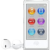 Music Player iPod Nano 7th Generation 16gb Silver Packaged in Plain White Box