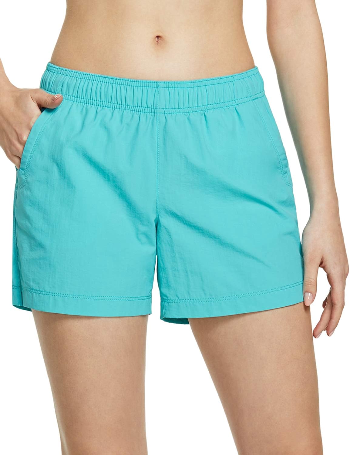 CQR Women's Hiking Shorts, Quick Dry Lightweight Travel Shorts, UPF 50+ UV/SPF Stretch Camping Shorts, Outdoor Apparel : Clothing
