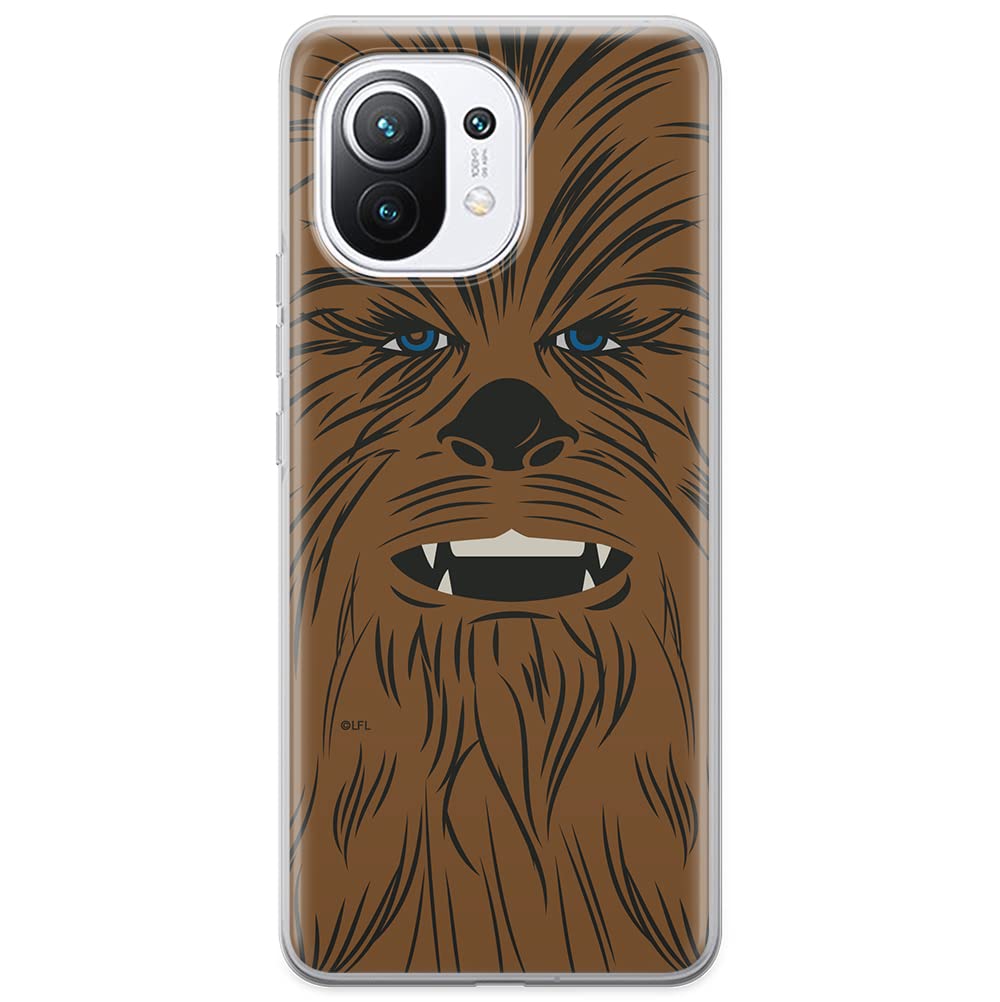 ERT GROUP mobile phone case for Xiaomi 11 original and officially Licensed Star Wars pattern Chewbacca 005 optimally adapted to the shape of the mobile phone, case made of TPU — image 1