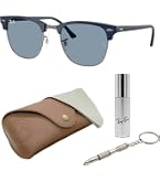 Amazon.com: Ray-Ban RB3016 1305B1 49MM Black/Dark Grey Square