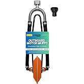 Anchor-Man Outboard Motor Muffs, Dual Feed Flusher, Universal Fit, Orange