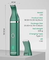 oneisall Dog Paw Trimmer Quiet Dog Clippers Two Blade Two Speed USB Rechargeable view 7