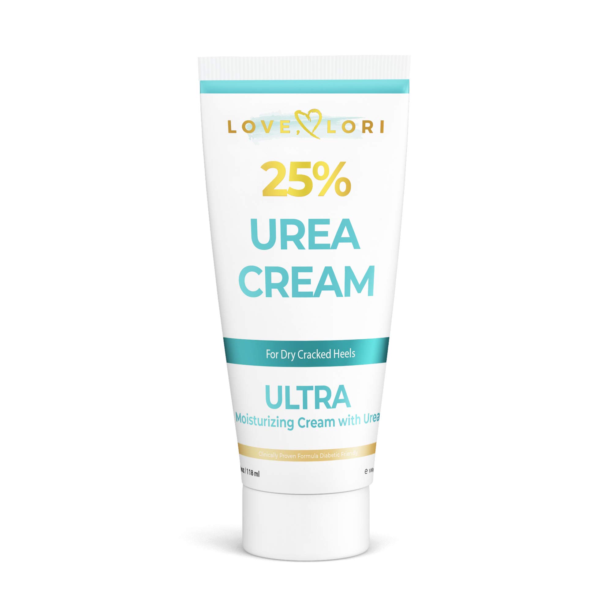 Urea Cream 25 Foot Softening Treatment 4 oz by Love Lori Foot Cream