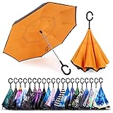 ZOMAKE Inverted Umbrella, Double Layer Reverse