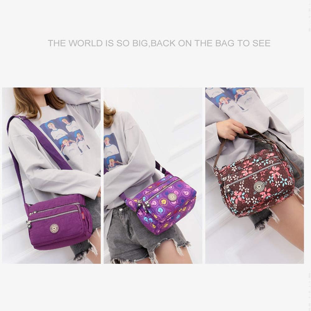 Borsa A Tracolla Foino Leggera - Nylon Impermeabile, 24x25x12 Cm, Per Scuola E Viaggi - Foto 12