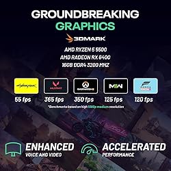 Skytech Nebula Gaming PC Desktop, Ryzen 5 5500 3.6