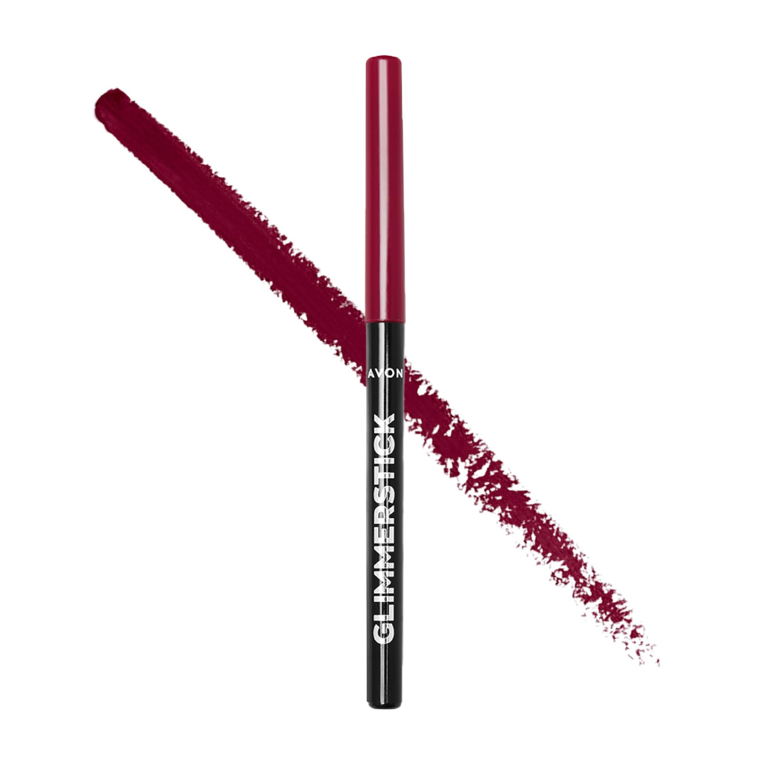 Avon Avon Glimmerstick Lip Liner, Prevents Lipstick From Feathering, Long-Lasting Finish, Defines and Contours, Cherry Jubilee — image 1