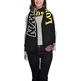 Winter Scarf for Women Men Custom Scarves Personalized Customize Logo Photo Text Name Pashmina Shawl Wrap