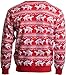 Ann Arbor T-shirt Co. Reindeer Humping Ugly Christmas Sweater w/Holiday Insertion & Christmas Dongs