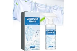 Clothing Emulsifier Laundry Stain Remover Spray for Clothes and Shoes, Non-Ionic Fabric Cleaner for Grease Oil Food Stains, P