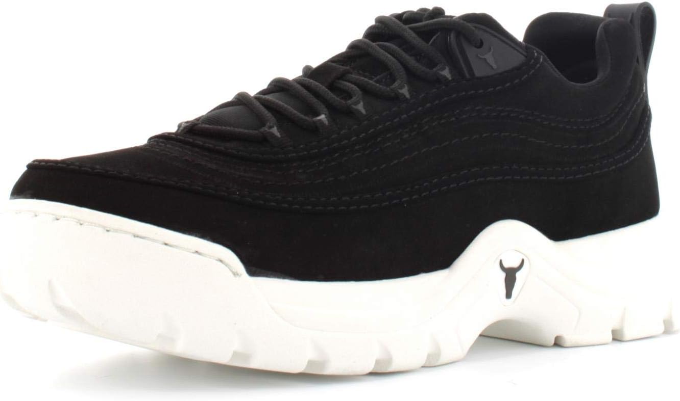 Windsor Smith Women's Shoes Sneakers Low Heist Black Size 39 Black