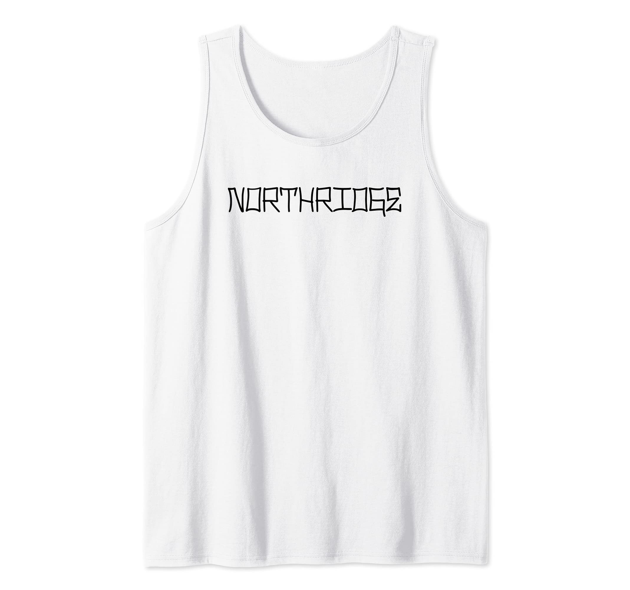 Northridge California San Fernando Valley Neighborhood 818 Tank Top