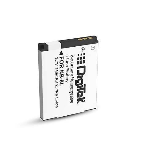 Buy DIGITEKÂ® NB 8L Lithium-ion Rechargeable Battery for Canon DSLR