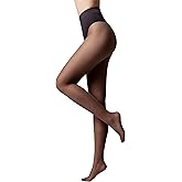 Conte French Cut Sheer Push Up Lace Control Top Slimming Pantyhose Tights Style 20 Den