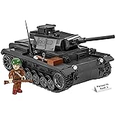 COBI Historical Collection WWII Panzer III Ausf. J Tank Building Set, 590 Pieces