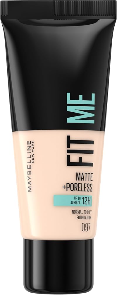 Maybelline Fit Me Matte + Poreless Foundation Medium Coverage 097 Natural