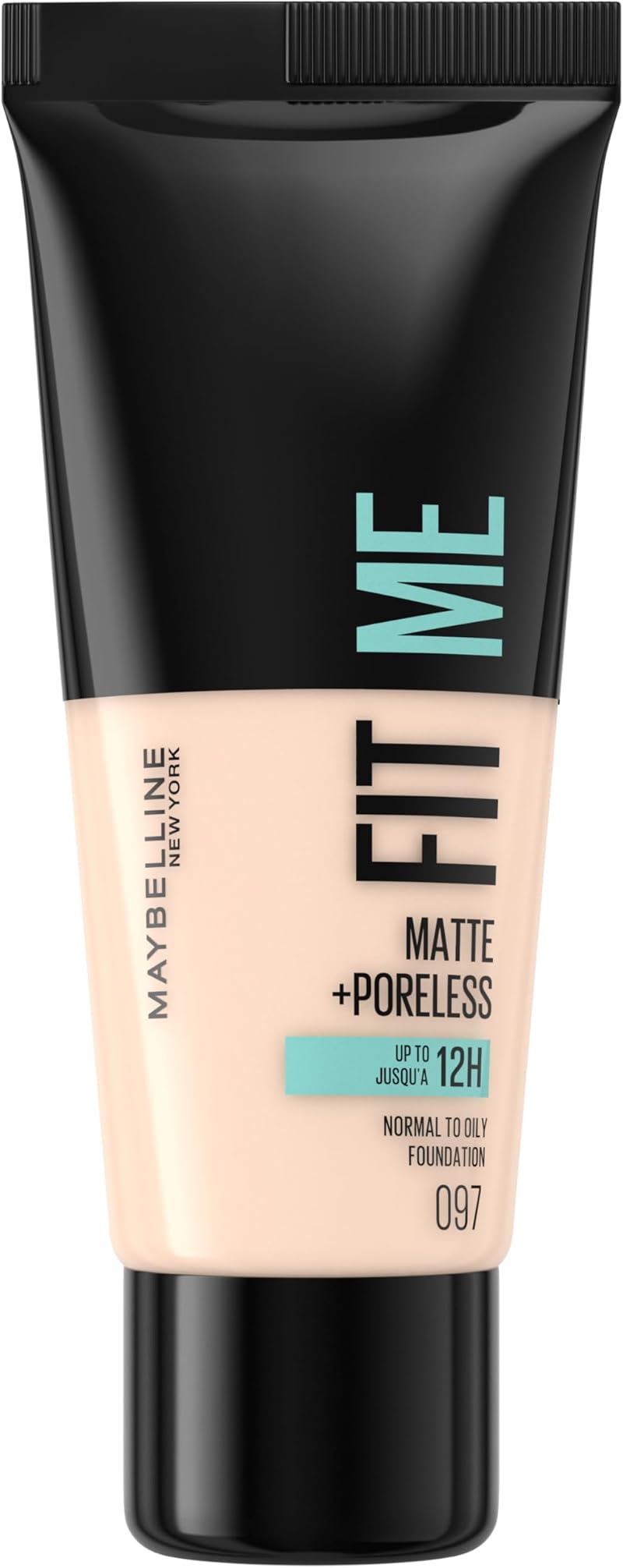 Maybelline Fit Me Matte + Poreless Foundation Medium Coverage 097 Natural