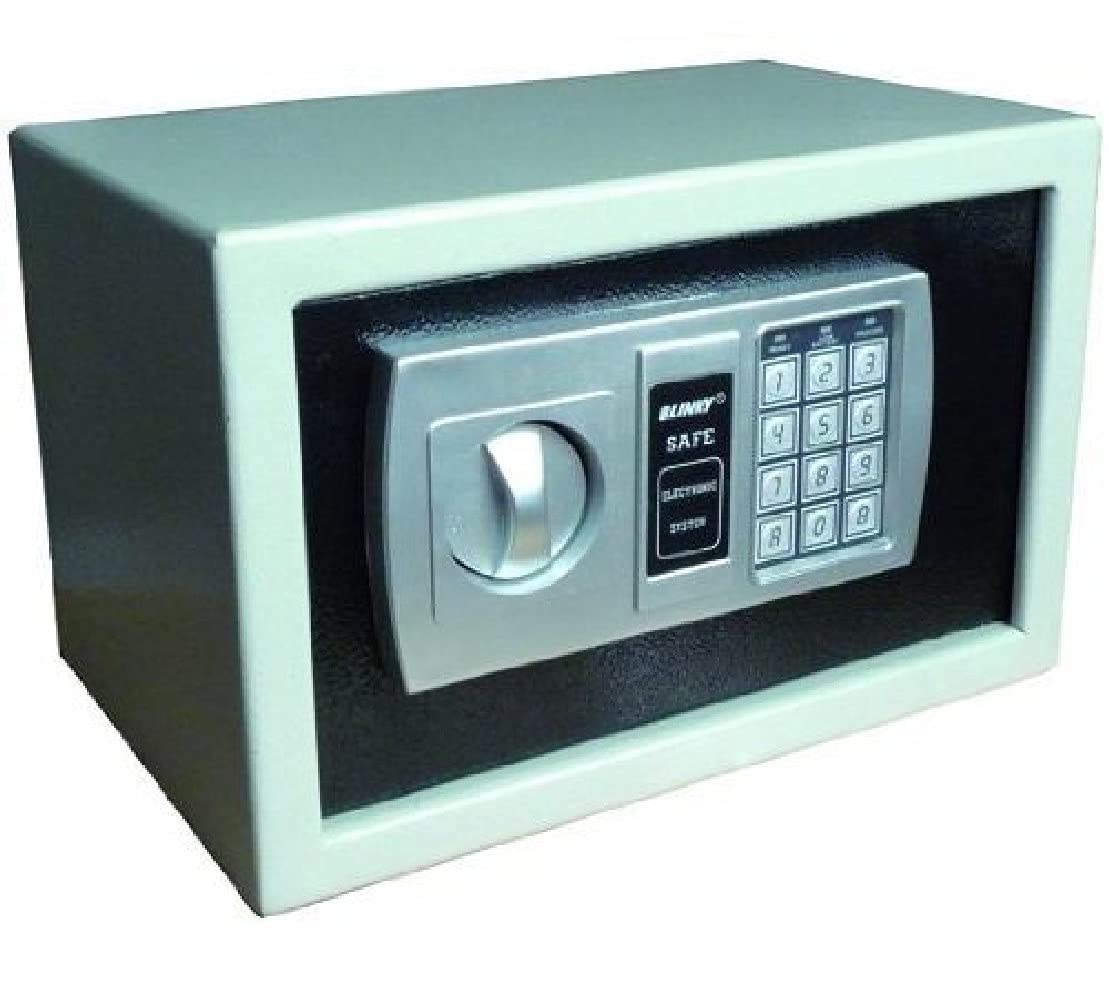 Blinky 27162-10 Hotel Bk-Safe Electronic Safe, 20 x 31 x 20cm