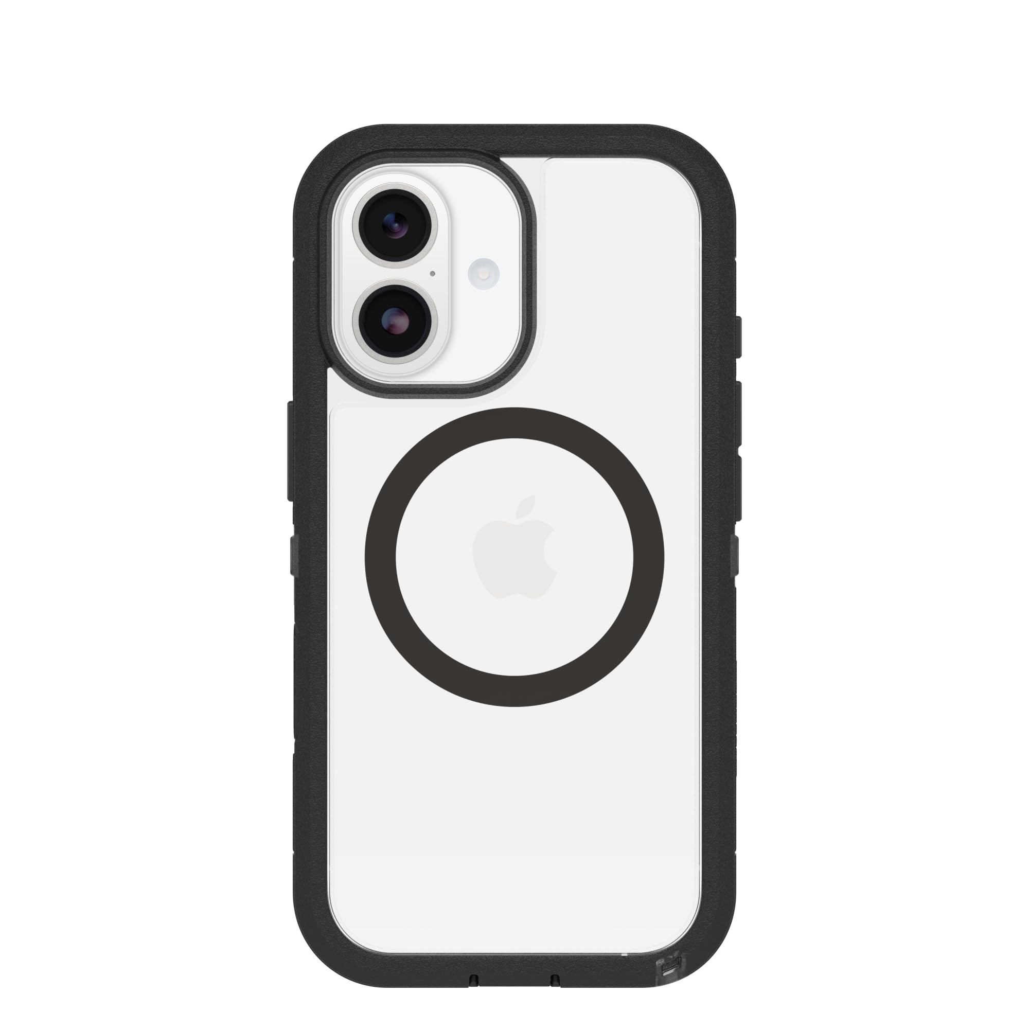 OtterBox iPhone 17 Defender Series Pro XT Clear Case - Dark Side - Black
