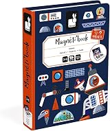 Janod Magneti'Book Universe 70 Part Educational Magnetic Game J02589 view 2