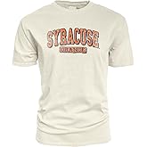 Blue 84 NCAA Unisex-Adult NCAA Officially Licensed T-Shirt Ivory Dyed Ringspun Vintage