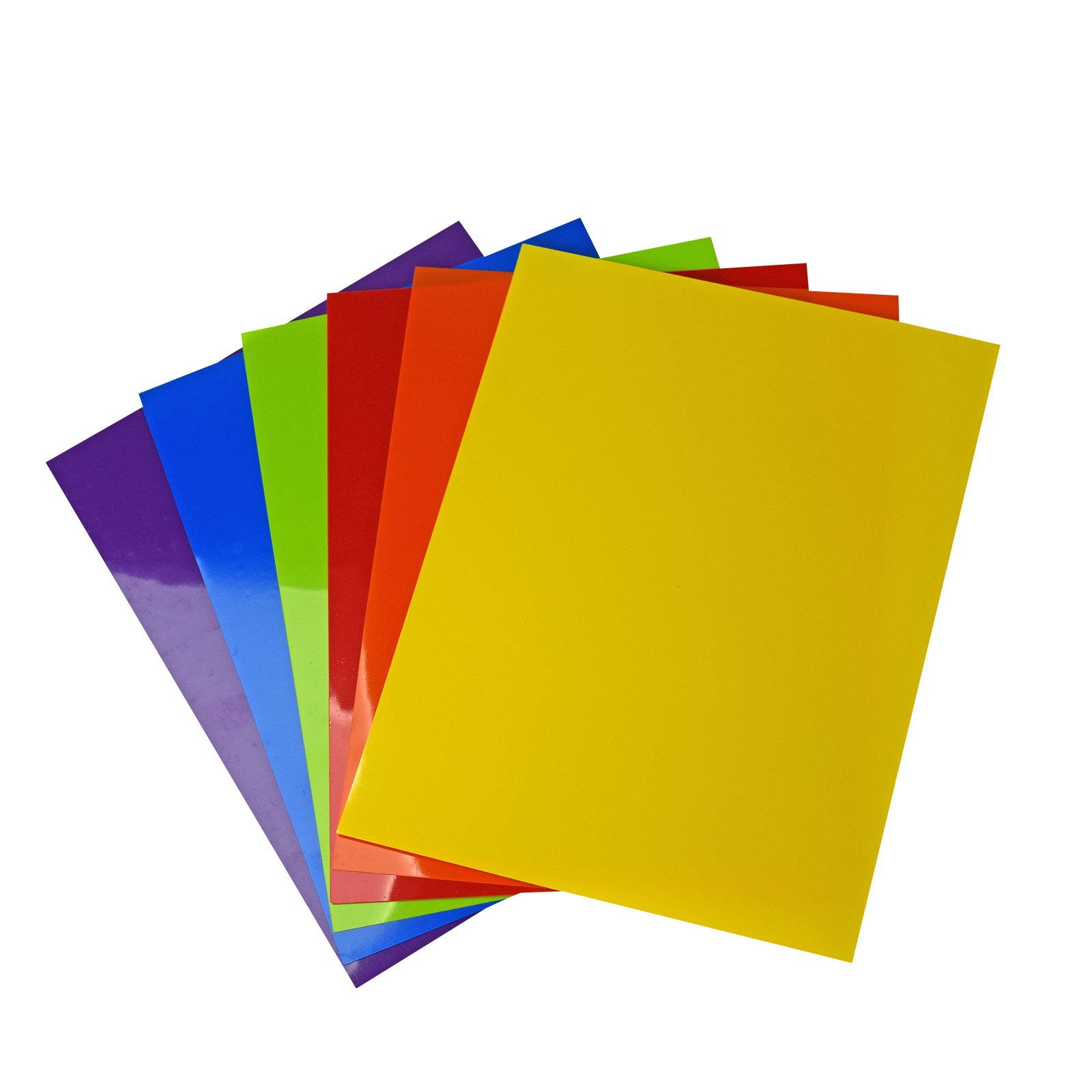 Vaessen Creative Shrink Plastic, Multicolour, 12 Sheets, A5 Size, 14,8 x 21 cm, Fun Arts and Crafts Projects For All Ages