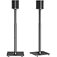 MOUNTUP Speaker Stands for Sonos Era 100, Sonos One, One SL, Play:1, Height Adjustable 35"-43" Floor Standing Speaker Stands Pair with Cable Management, Ear Level Surround Sound, 11lbs Loading, MU9146