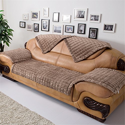 Keet Fluffly Deluxe Pet Bed Sofa Chocolate large - Thumbnail 2