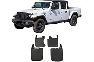 Compatible For Jeep Gladiator Car Accessories JT 2020-2025 Dust-proof Mudguard MudFlap Fender Guard Splash Protect Part(For W