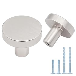 HANIHUA 10 Pack Brushed Nickel Cabinet Knobs