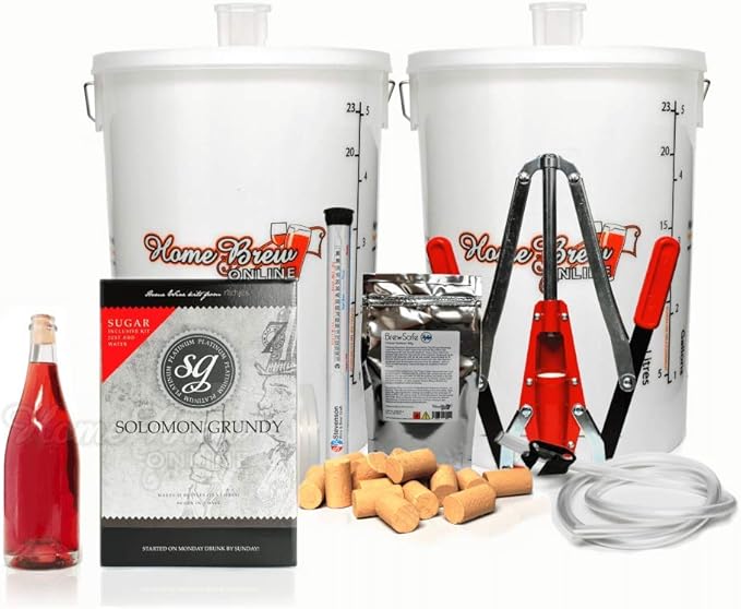Home Brew Online Platinum Wine Making Starter Kit Make Your Own Rose