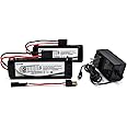 elxjarpower (2-Pack) 7.2V 3000mAh Ni-MH Battery with TRX Connector and Balance Charger Compatible with Traxxas Series 4 Battery