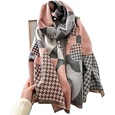 First Choose Women's Blanket Chunky, Pashmina Shawls Wraps Oversized Winter & Fall Warm Scarfs Soft Cashmere Feel for Women