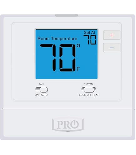 Thermostat Wandplatte T119 – 2 Stück, Weiß, Für PRO1 IAQ & Honeywell