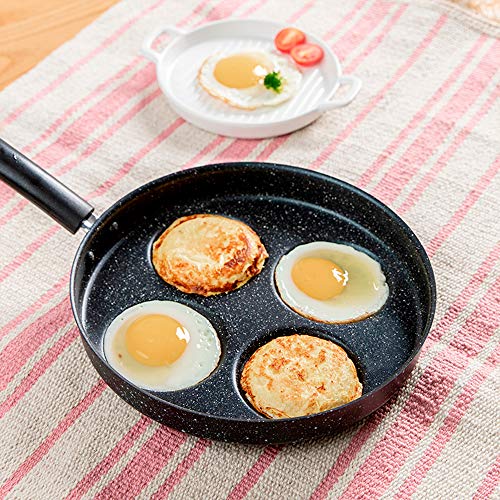 Egg Frying Pan, 4Cups Non Stick Aluminium Alloy Fried Egg Cooker