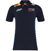 Castore Men's Red Bull Racing F1 2024 Sergio Checo Perez Team Polo Shirt - X-Large - Red