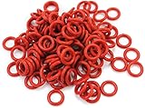 Pinzhi&reg; 120Pcs Rubber O-Ring Switch Dampeners Dampener keycap Key Switch Dark Red For Cherry MX keyboard Dampers (colour1)
