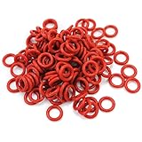 Pinzhi&reg; 120Pcs Rubber O-Ring Switch Dampeners Dampener keycap Key Switch Dark Red For Cherry MX keyboard Dampers (colour1)