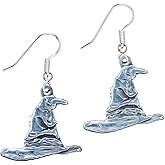 Harry Potter Sorting Hat Silver Plated Earrings